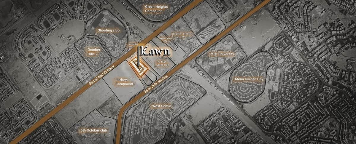 خريطة 6 أكتوبر- كَوّنْ KAWN October