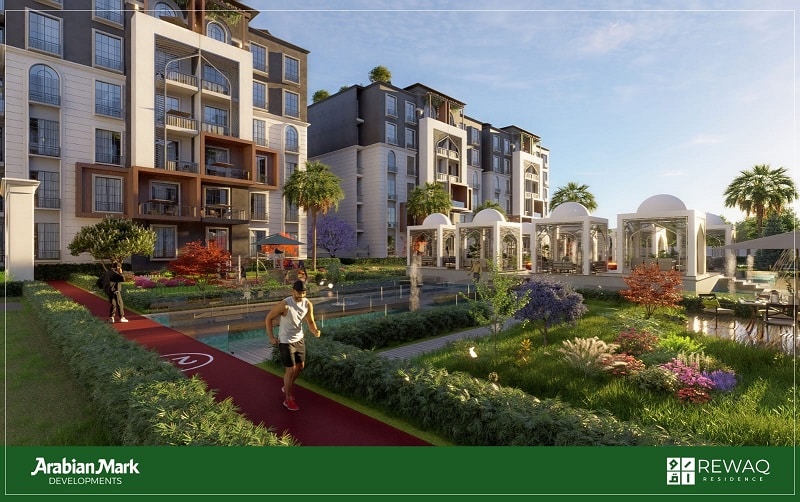 مشروع رواق ريزيدنس اربيان مارك القاهرة الجديدة Rewaq Residence