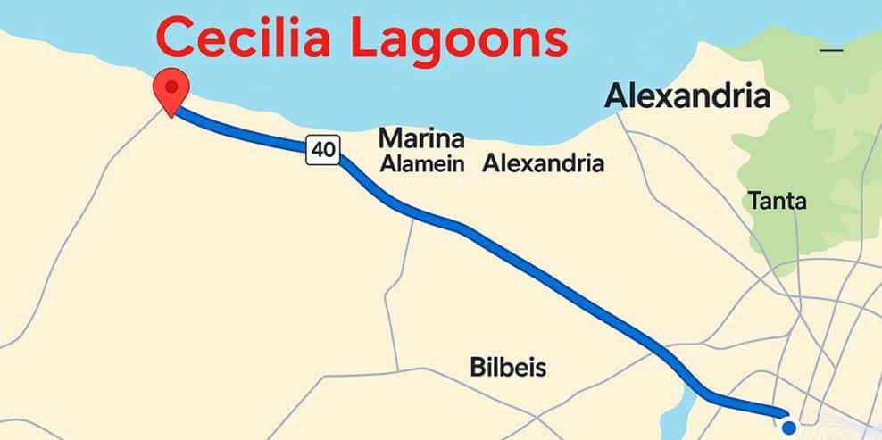 موقع قرية سيسيليا لاجونز Cecilia Lagoons North Coast Village