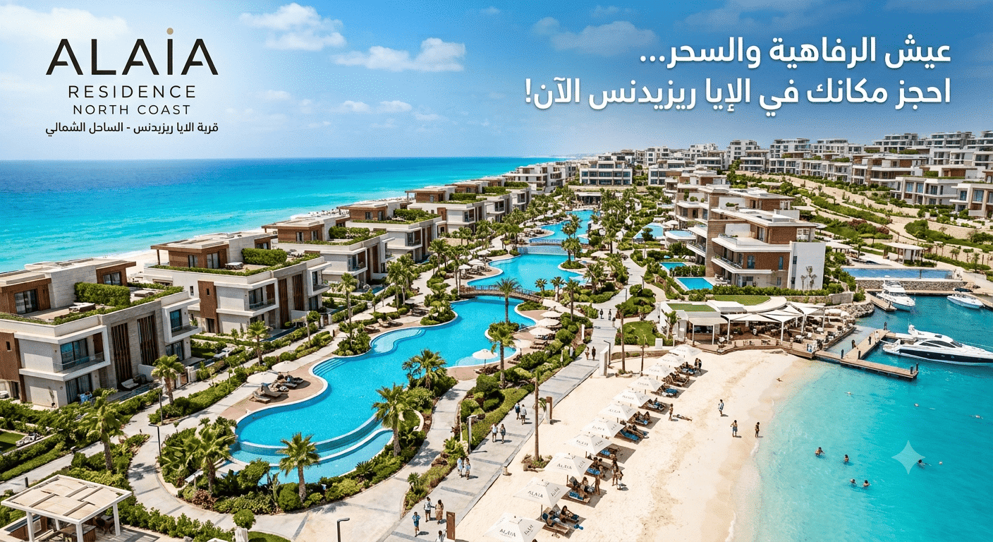 الايا ريزيدنس الساحل الشمالي Alaia Residence