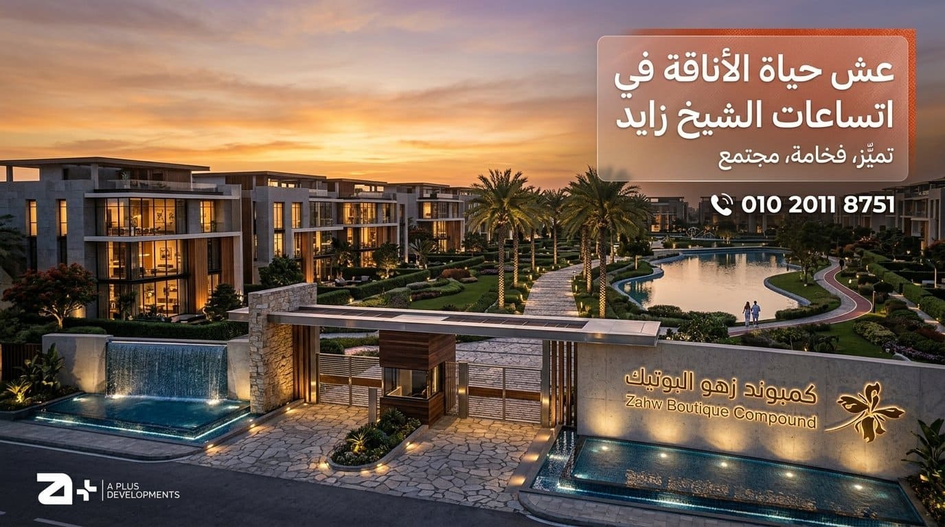 كمبوند زهو الشيخ زايد Zahw Sheikh Zayed