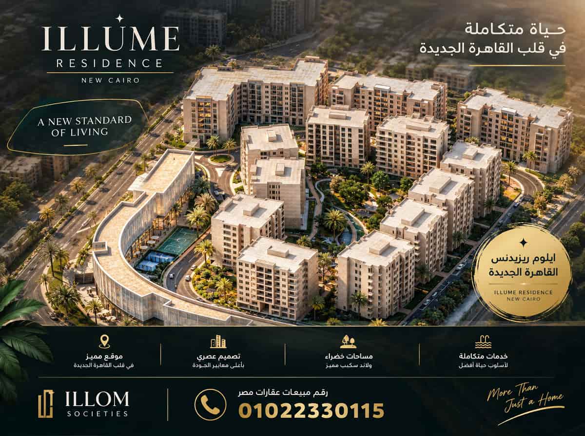 ايلوم ريزيدنس القاهرة الجديدة Illume Residence New Cairo