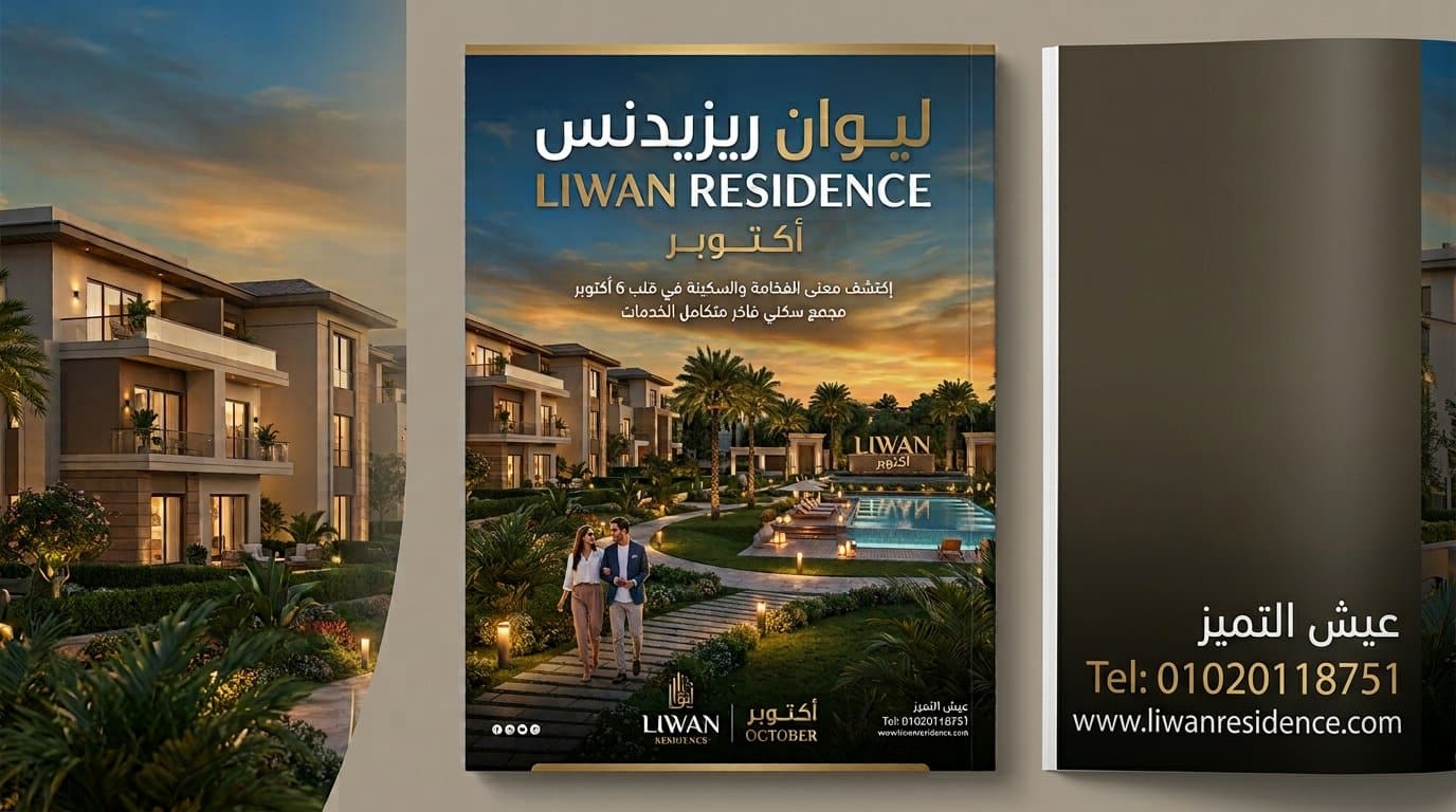 اسعار مشروع ليوان ريزيدنس اكتوبر Liwan Residence